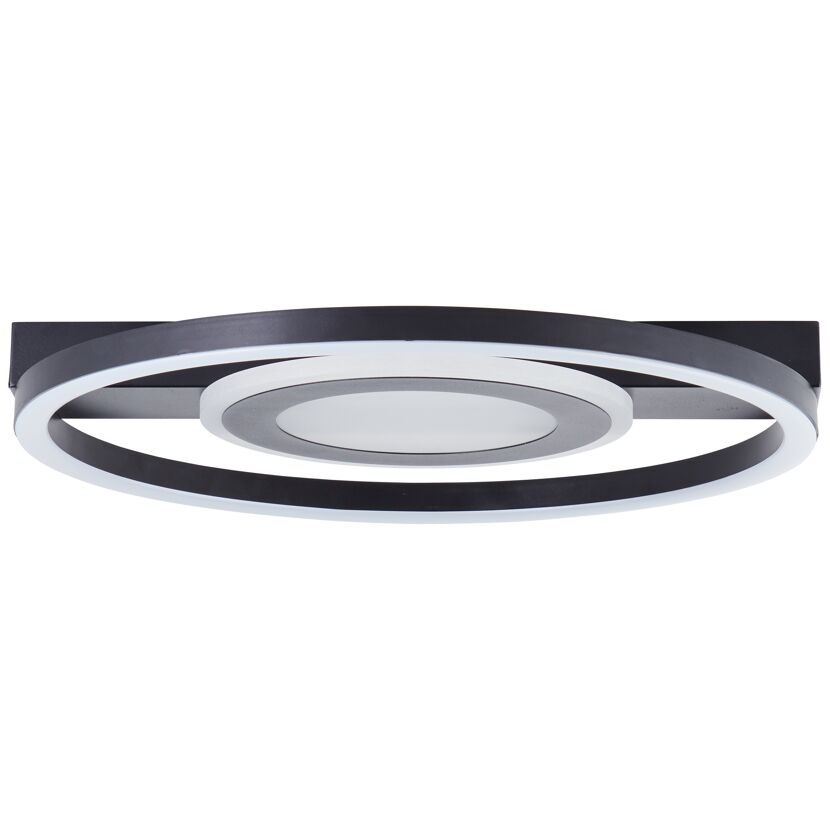 LED-Deckenleuchte 'Maureen' schwarz Ø 37 cm