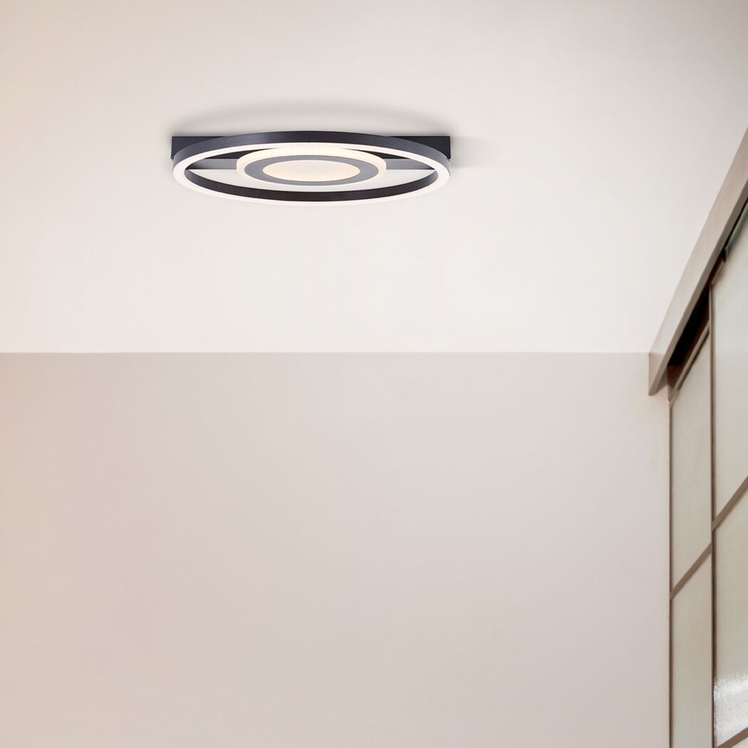 LED-Deckenleuchte 'Maureen' 2900 lm warmweiß Ø 37 cm