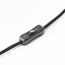 LED-Tischleuchte 'Chaumont' schwarz 28 cm