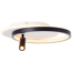 LED-Deckenleuchte 'Eunomia' schwarz/weiß 35 x 29,5 x 14 cm