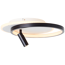 LED-Deckenleuchte 'Eunomia' schwarz/weiß 35 x 29,5 x 14 cm