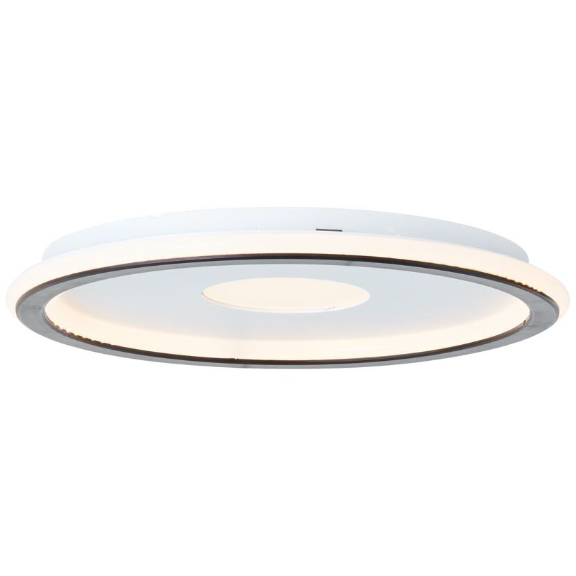 LED-Deckenleuchte 'Vegas' weiß/schwarz Ø 30,8 cm