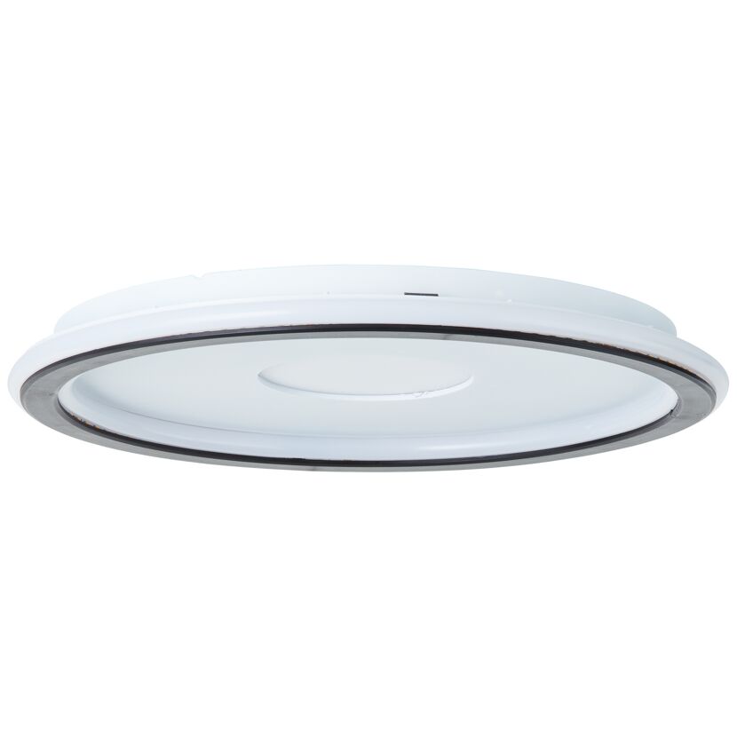 LED-Deckenleuchte 'Vegas' weiß/schwarz Ø 30,8 cm