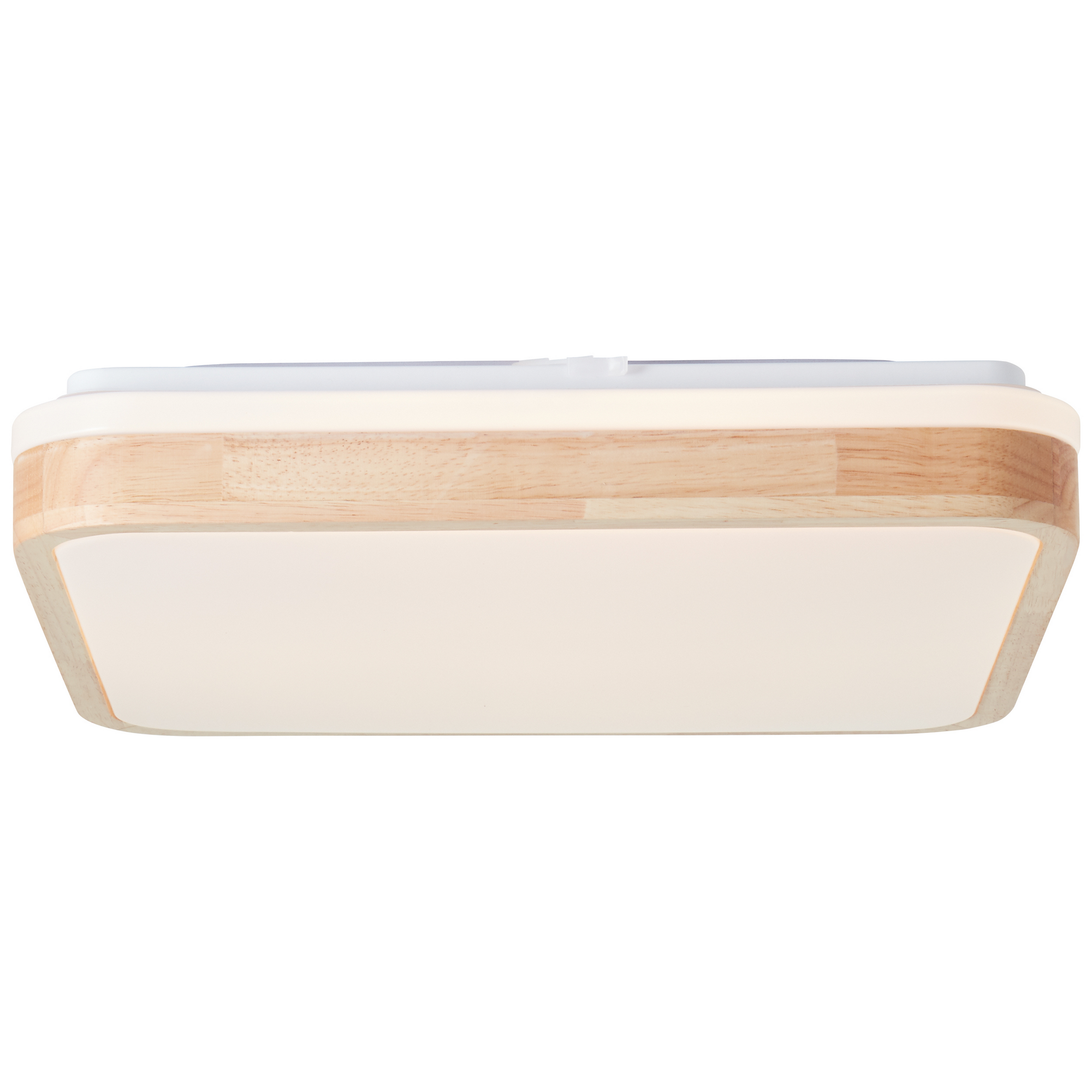 LED-Deckenleuchte 'Tumeo' holzfarben/weiß 41 x 41 cm