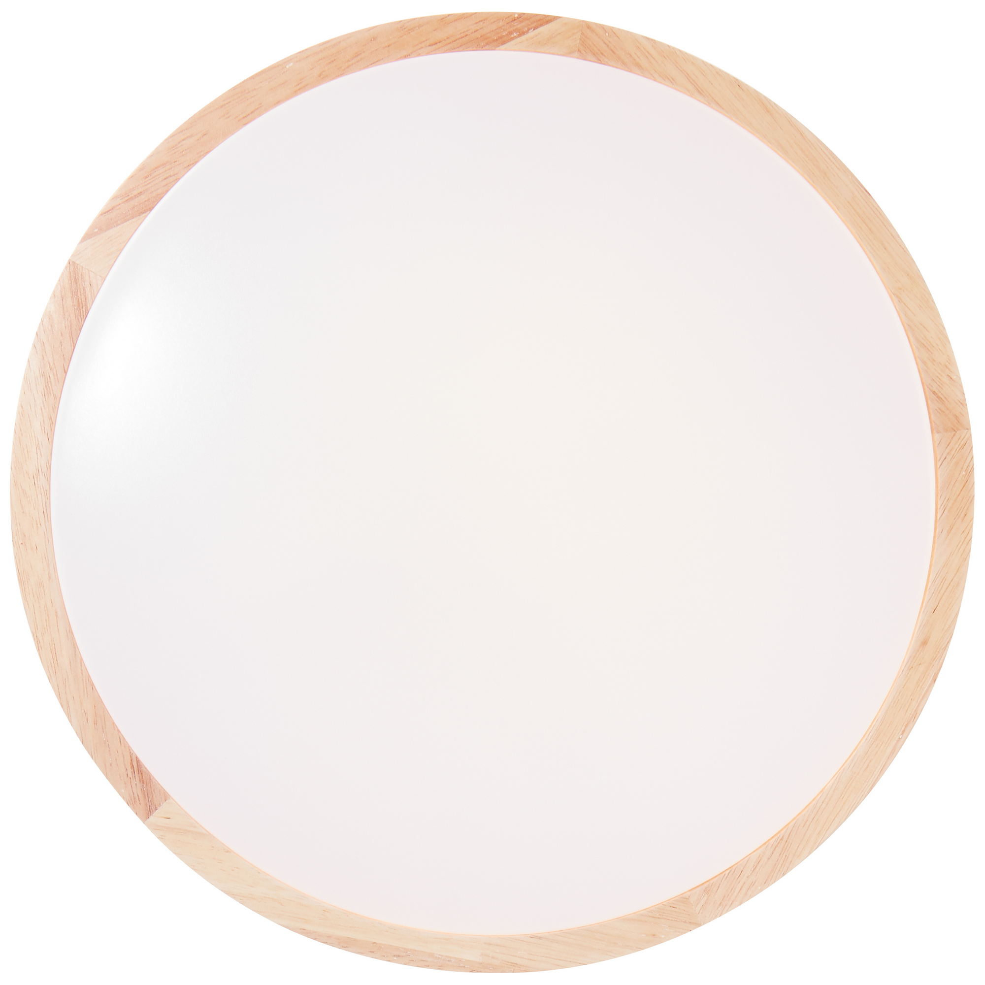LED-Deckenleuchte 'Moreen' holzfarben Ø 34 cm