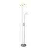LED-Stehlampe 'Smilla' dimmbar 29 W 750 lm warmweiß Ø 25,4 x 180 cm