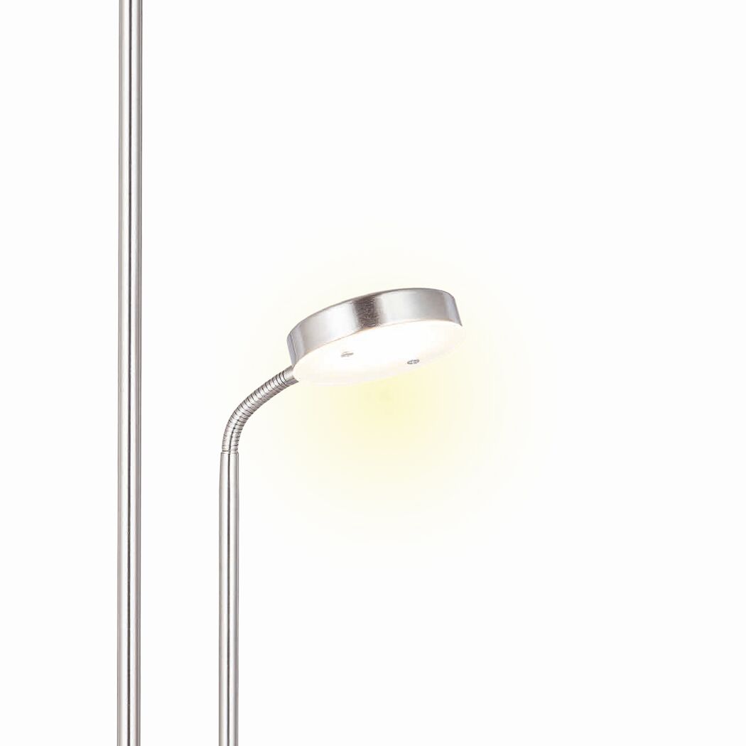 LED-Stehlampe 'Smilla' dimmbar 29 W 750 lm warmweiß Ø 25,4 x 180 cm