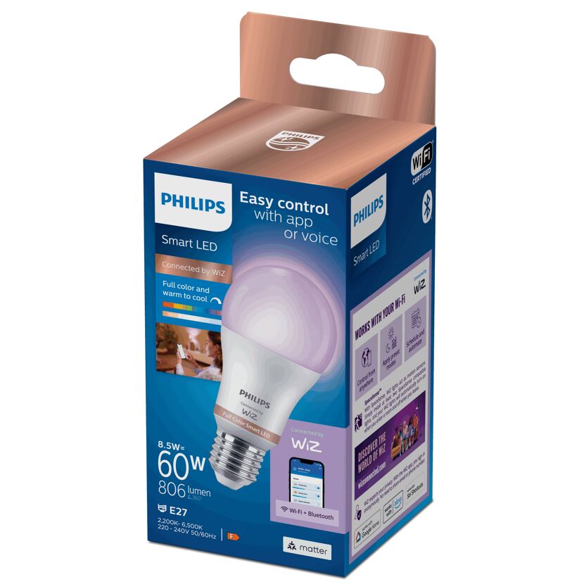 Philips Smart LED Lampe in Verpackung
