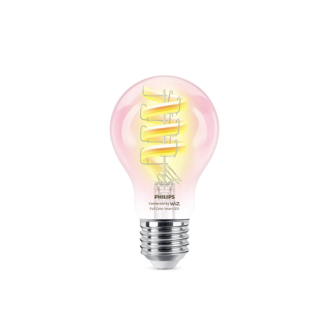 Philips Smart LED Leuchtmittel mit spiralförmigem Filament, klar.