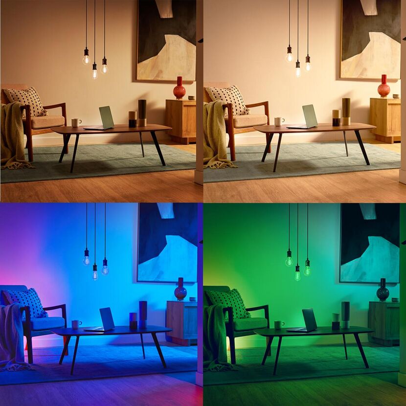 Smarte LED-Lampe 'A60 RGB' E27 60 W 2200-6500 K