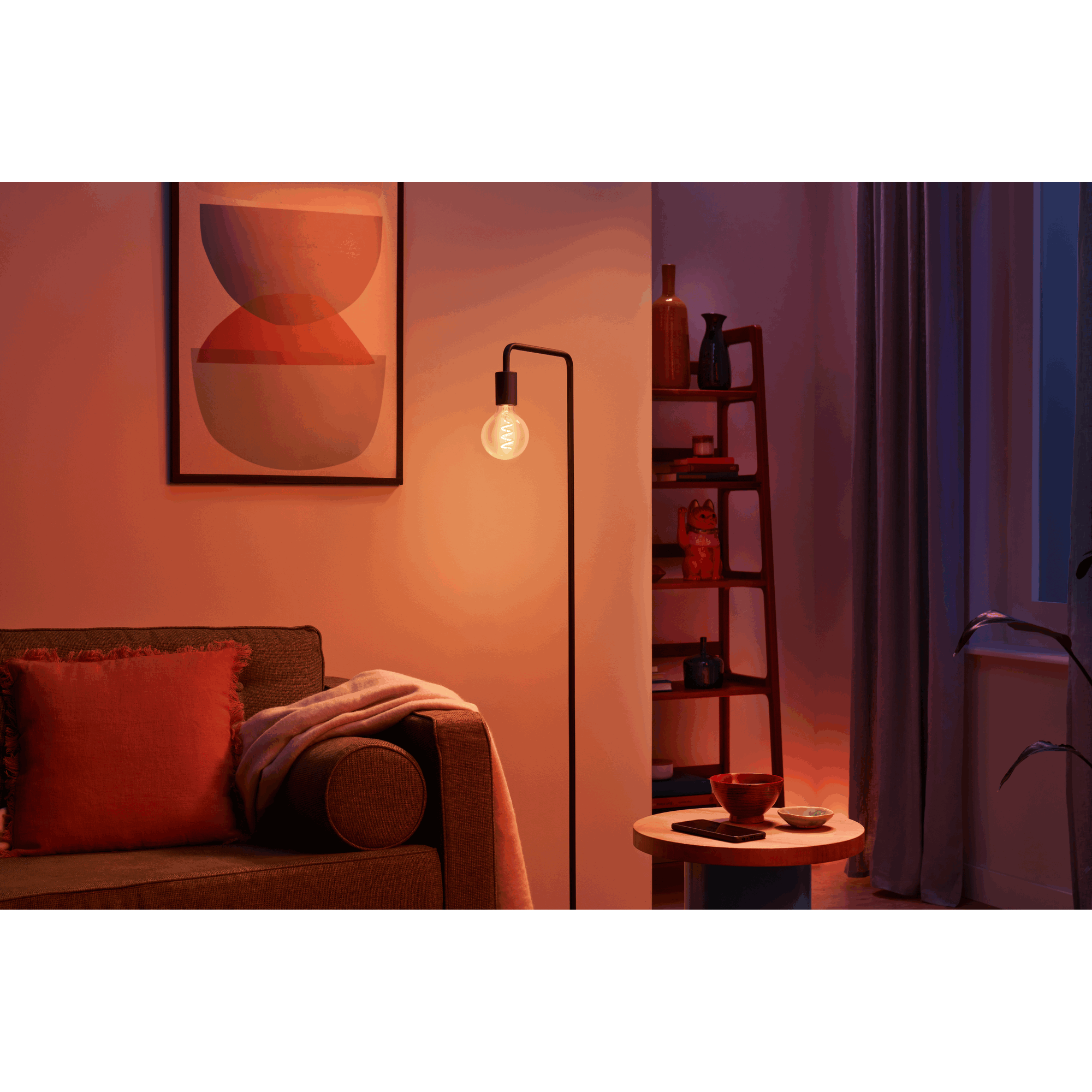 Smarte LED-Lampe 'G95 RGB' E27 40 W 2200-6500 K + product picture