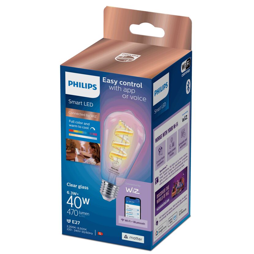 Philips Smart LED-Lampe in Verpackung