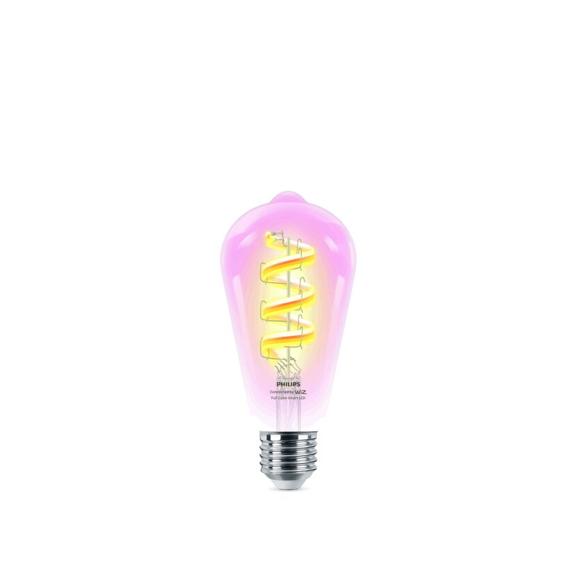 Philips Smart LED-Lampe Edison, E27, RGB