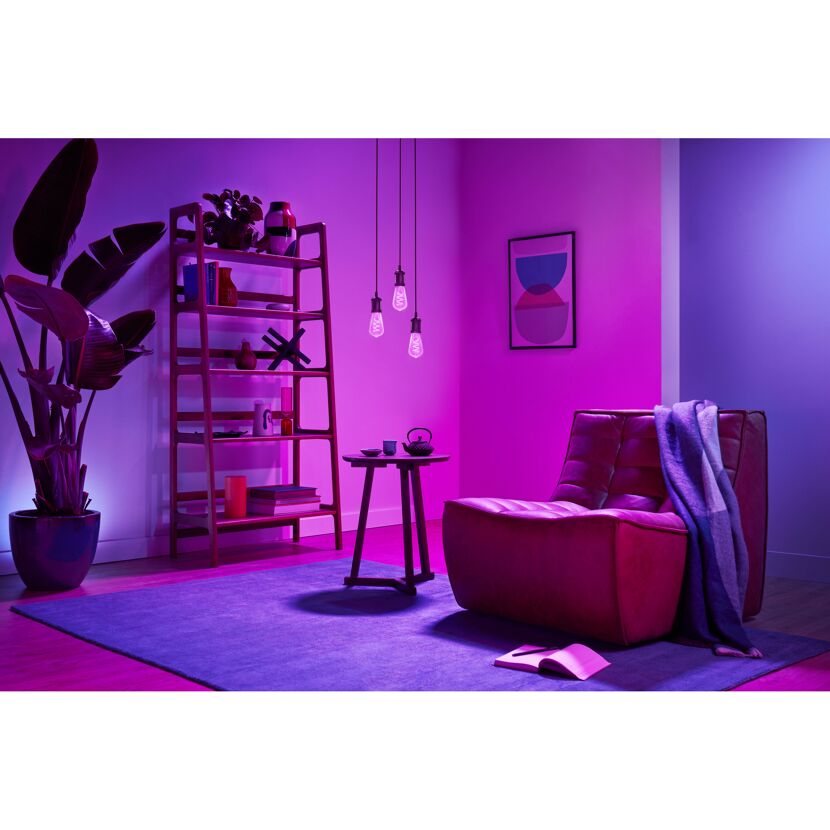 LED-Leuchtmittel 'Smart LED' dimmbar Edison klar E27 warmweiß bis tageslichtweiß