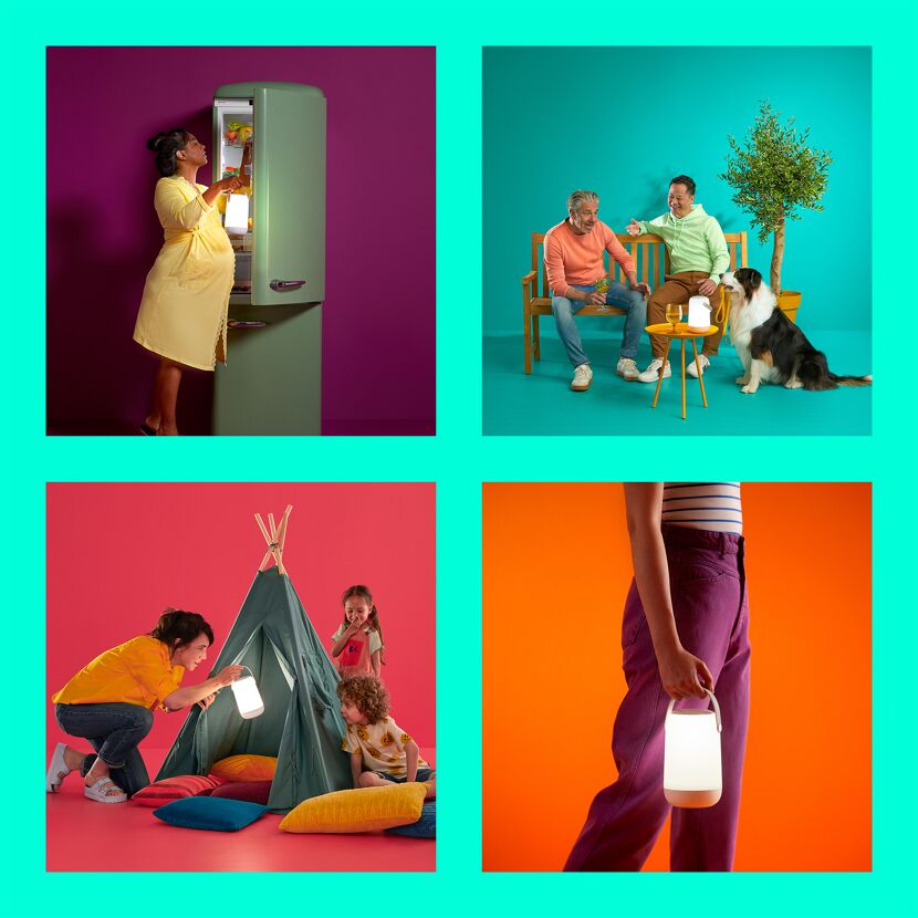 Tragbare Tischleuchte 'WiZ Mobile Portable RGB' 400 lm WiFi BT