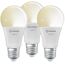 LED-Lampe 'Smart+ WiFi Classic' warmweiß 14 W E27 1521 lm dimmbar 3er-Pack