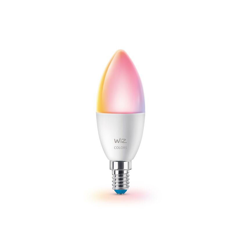 WiZ LED Kerze E14 470 lm, RGB