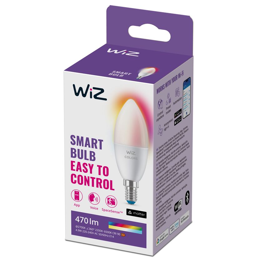LED-Leuchtmittel 'WiZ' matt 4,9 W 470 lm