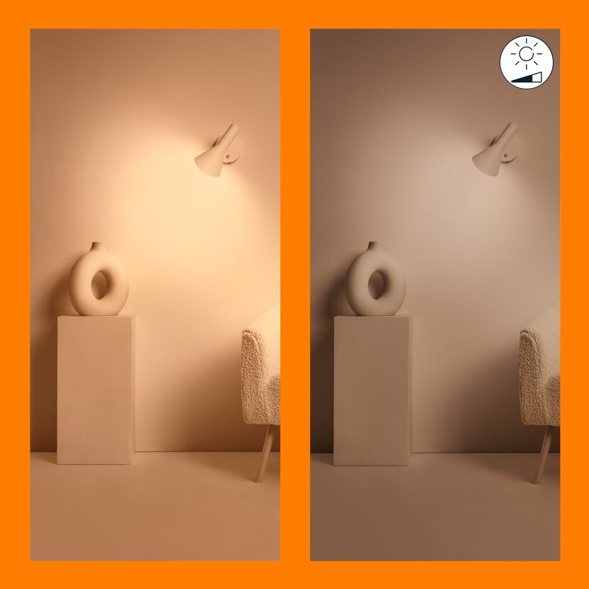 LED-Leuchtmittel 'WiZ' matt 4,9 W 470 lm