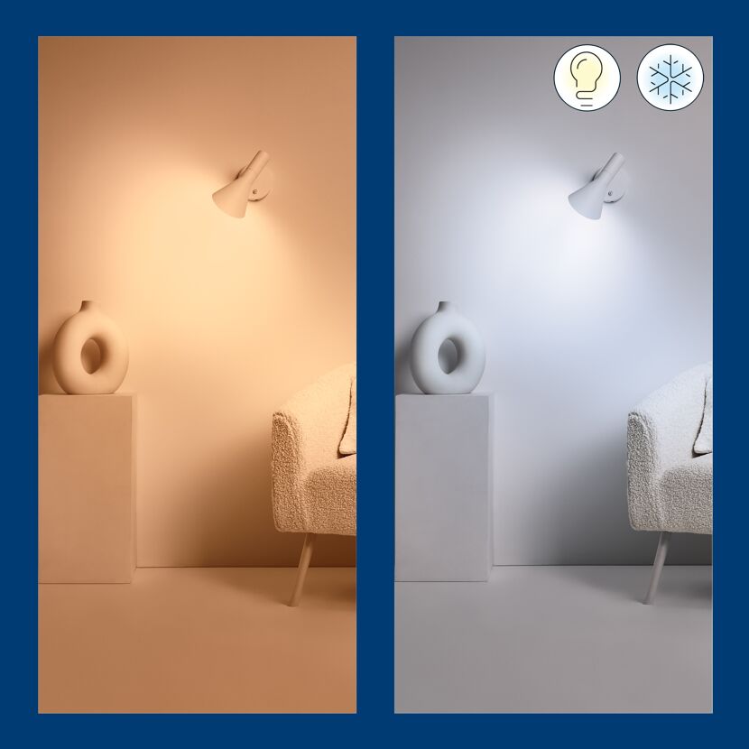 LED-Leuchtmittel 'WiZ' matt 4,9 W 470 lm