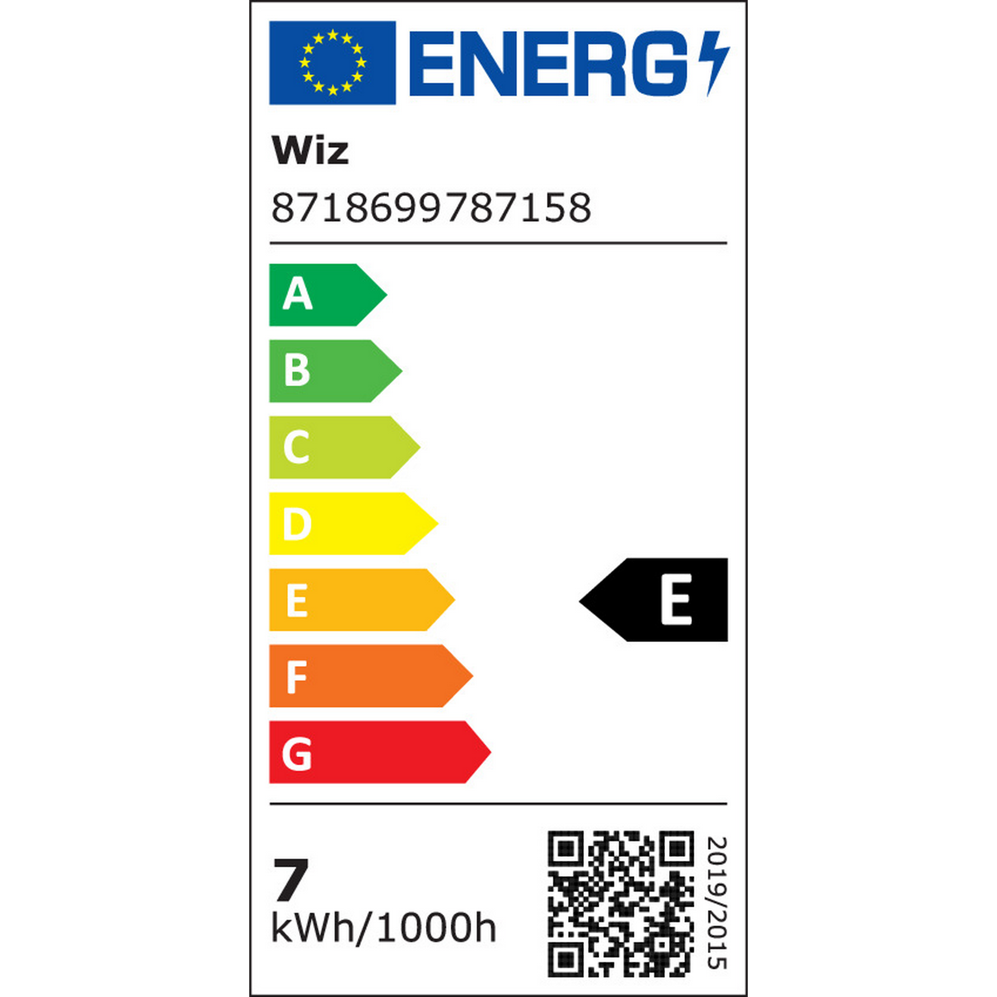 LED-Leuchtmittel 'WiZ' klar 7 W 806 lm + product picture