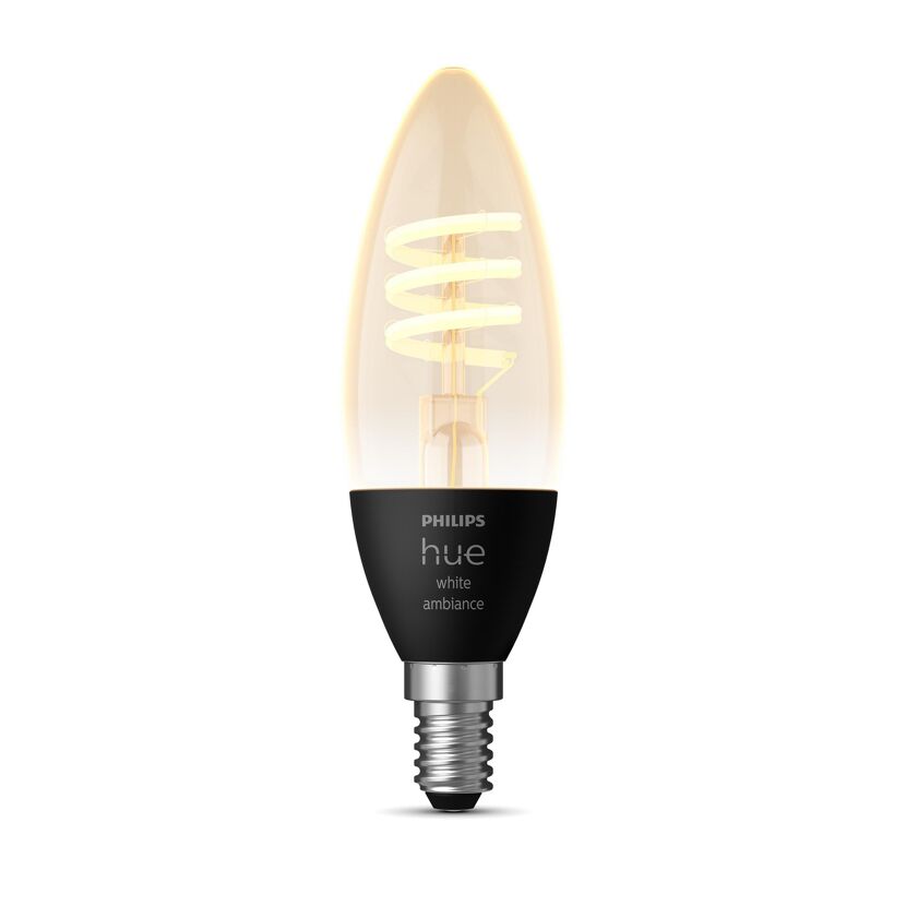Smarte LED-Filament-Lampe 'Hue White Ambiance' E14 350 lm