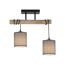 LED-Deckenleuchte 'Green Tribu' taupe 47,5 x 40 x 13,5 cm