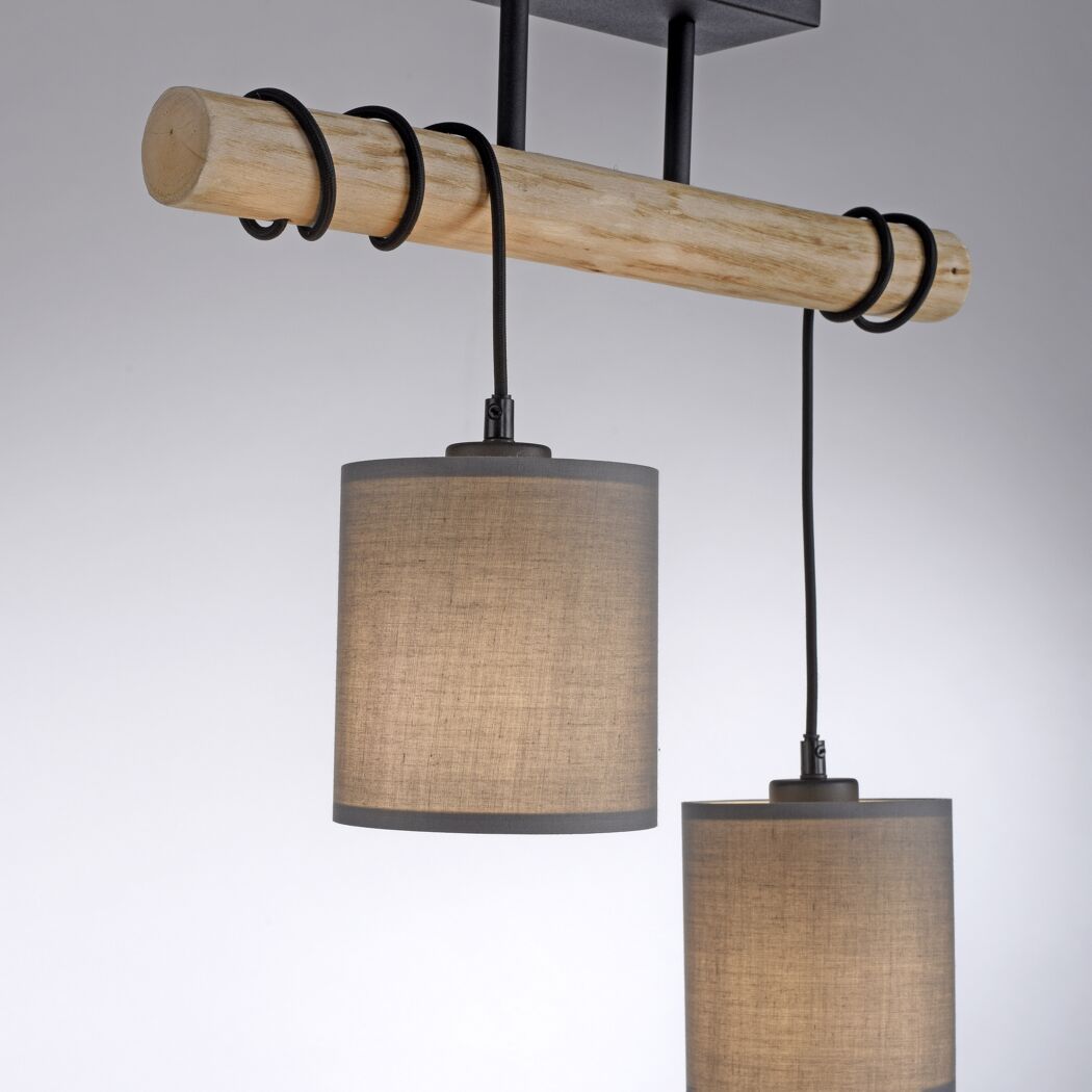 Pendelleuchte 'Tribu' E27 20 W 47,5 x 13,5 x 60 - 120 cm