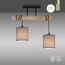 LED-Deckenleuchte 'Green Tribu' taupe 47,5 x 40 x 13,5 cm