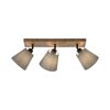 Spot 'Michel' 3-flammig E27 120 W 77 x 26 x 28 cm