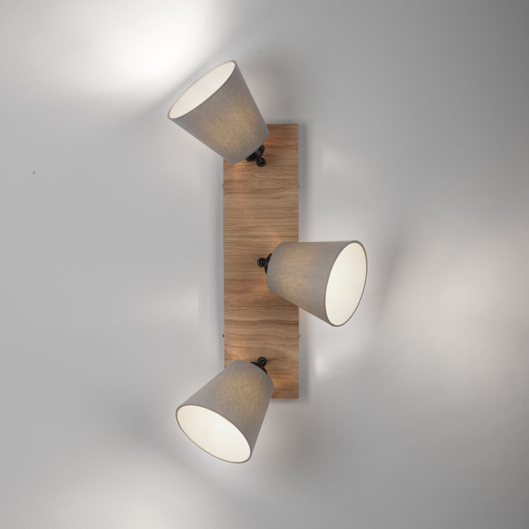 Spot 'Michel' 3-flammig E27 120 W 77 x 26 x 28 cm