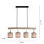 LED-Pendelleuchte 'Green Tribu' 82,5 x 120 x 13,5 cm