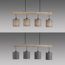 LED-Pendelleuchte 'Green Tribu' 82,5 x 120 x 13,5 cm