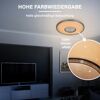 LED-Deckenleuchte 'Shining Silverstar' mit edlem Glitzer-effekt