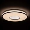 LED-Deckenleuchte 'Shining Silverstar' dimmbar 24 W 2000 lm warmweiß bis tageslichtweiß Ø 49 x 7,5 cm