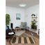 Moderne Deckenleuchte SILVERSTAR CCT in einem Wohnzimmer