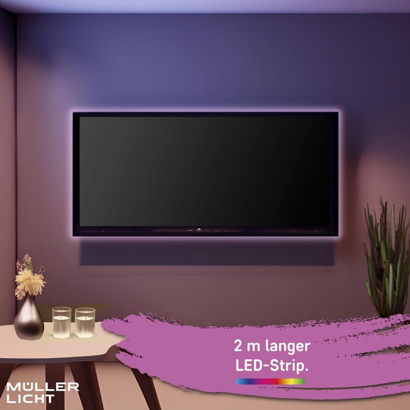 LED-Streifen 'Smart' RGB 2 m