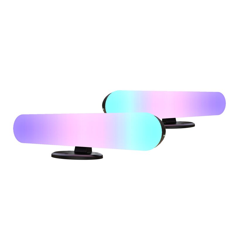 Zwei LED Lightbars Smart RGBW, Tuya