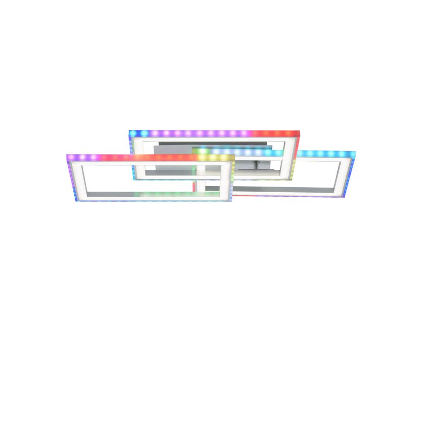 Moderne LED Deckenleuchte FELIX mit RGB und CCT