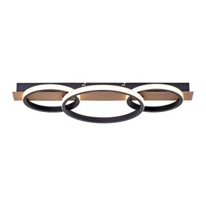 LED-Deckenleuchte 'Trooper' 37 W 4600 lm warmweiß 68 x 8 x 30 cm