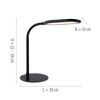 LED-Tischlampe 'Kelly' dimmbar 7 W 1180 lm warmweiß bis tageslichtweiß 39 x 59,5 x 39 cm