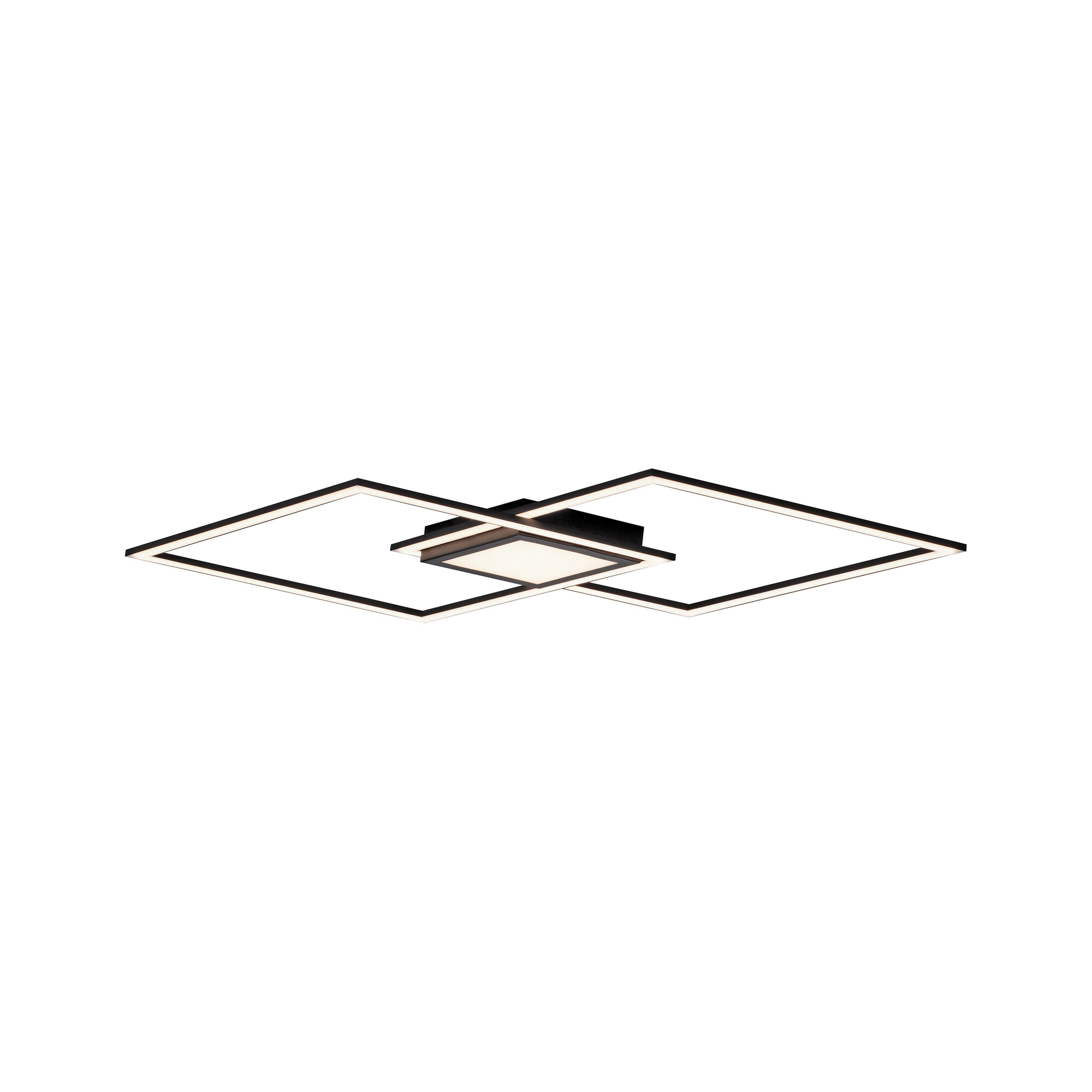 Deckenleuchte 'Asmin' schwarz/weiß 106 x 37 x 5,2 cm + product picture