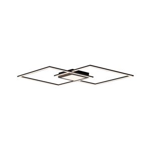 Deckenleuchte 'Asmin' schwarz/weiß 106 x 37 x 5,2 cm