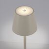 LED-Tischlampe 'Euria' dimmbar 3 W 320 lm warmweiß Ø 11 x 37 cm