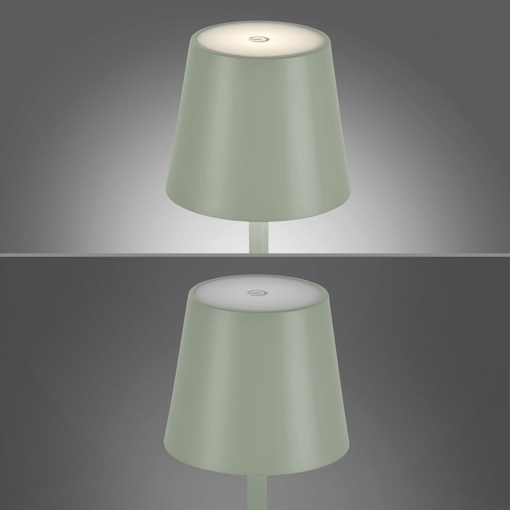 LED-Tischlampe 'Euria' dimmbar 3 W 320 lm warmweiß Ø 11 x 37 cm