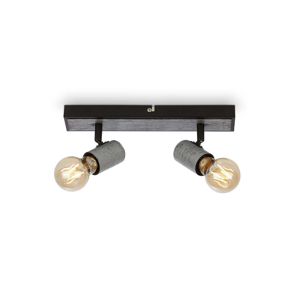 Spot 2-flammig E27 5 x 11 x 30 cm
