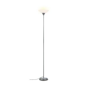 Stehleuchte 'Mara' silber 1-flammig 175 cm