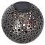 Solar-Außenstehlampe warmweiß IP 44 Ø 25 x 25 cm