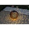 Solar-Außenstehlampe warmweiß IP 44 Ø 20 x 20 cm