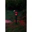Solar-Laterne mit rotem Licht
